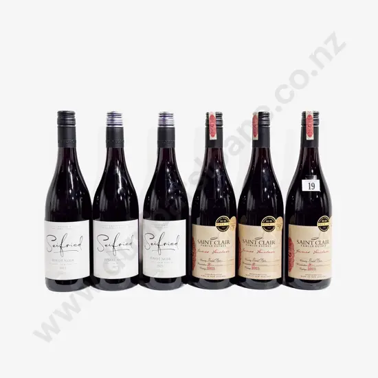 Six NZ Assorted Pinot Noir