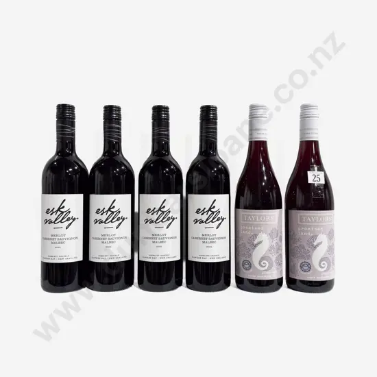 Six Australian Assorted Reds