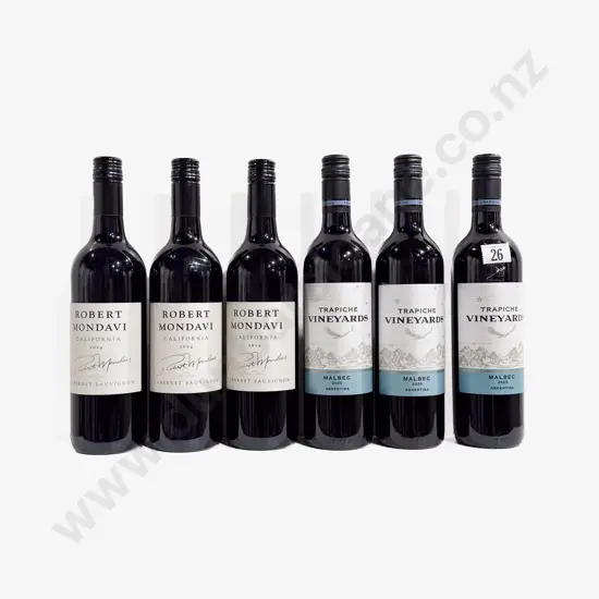 Three Californian Reds & Three Argentinean Reds