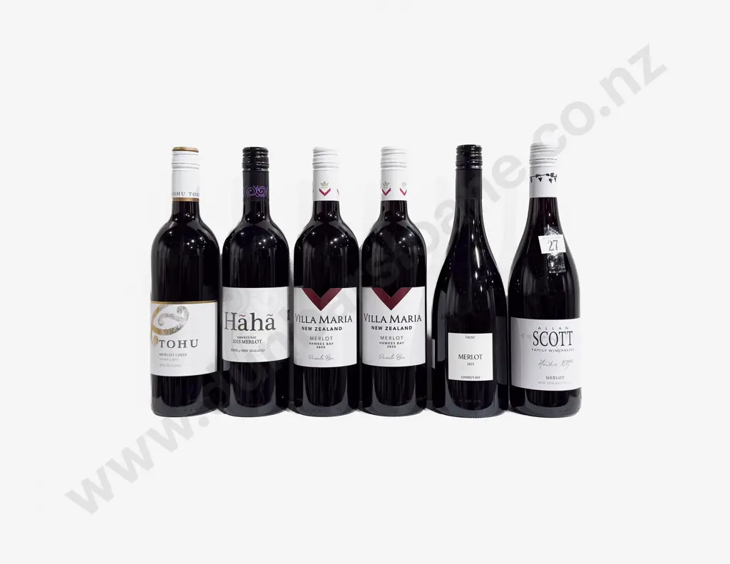 Six NZ Assorted Merlot Image 1++