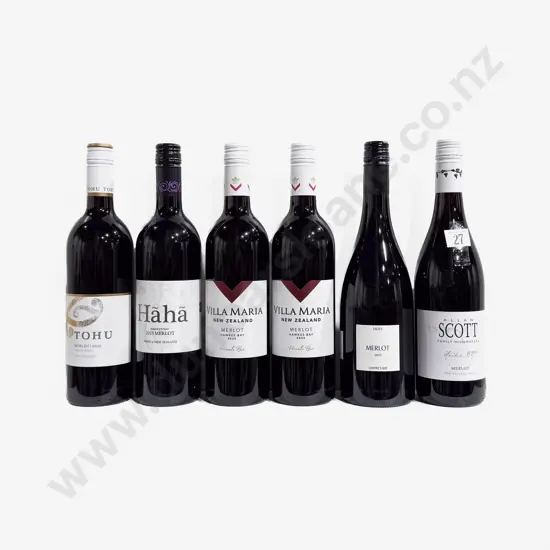Six NZ Assorted Merlot