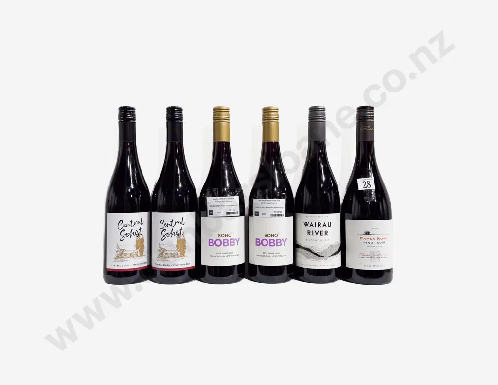 Six NZ Assorted Pinot Noir Image 1++