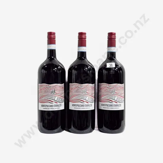 Three Italian Montepulciano D'Abruzzo 1500ml