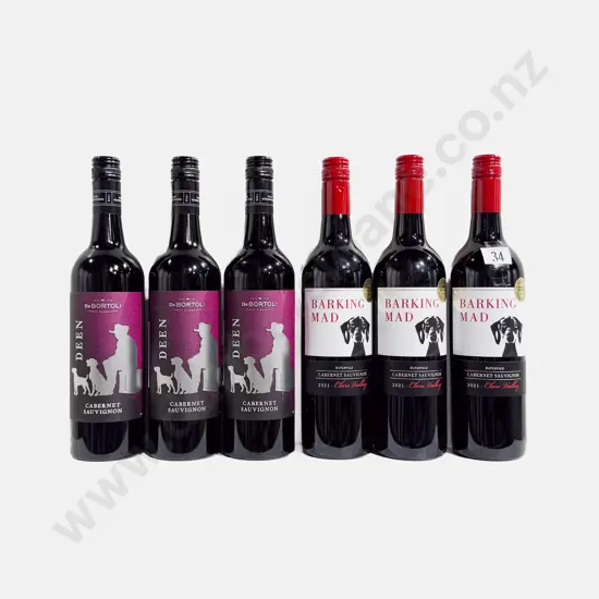 Six Australian Cabernet Sauvignon