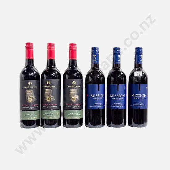 Six Australian Assorted Australian Reds