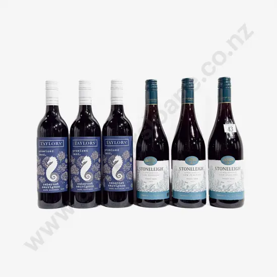 Three Australian Cabernet Sauvignon & Three NZ Pinot Noir