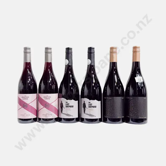 Six NZ Assorted Pinot Noir