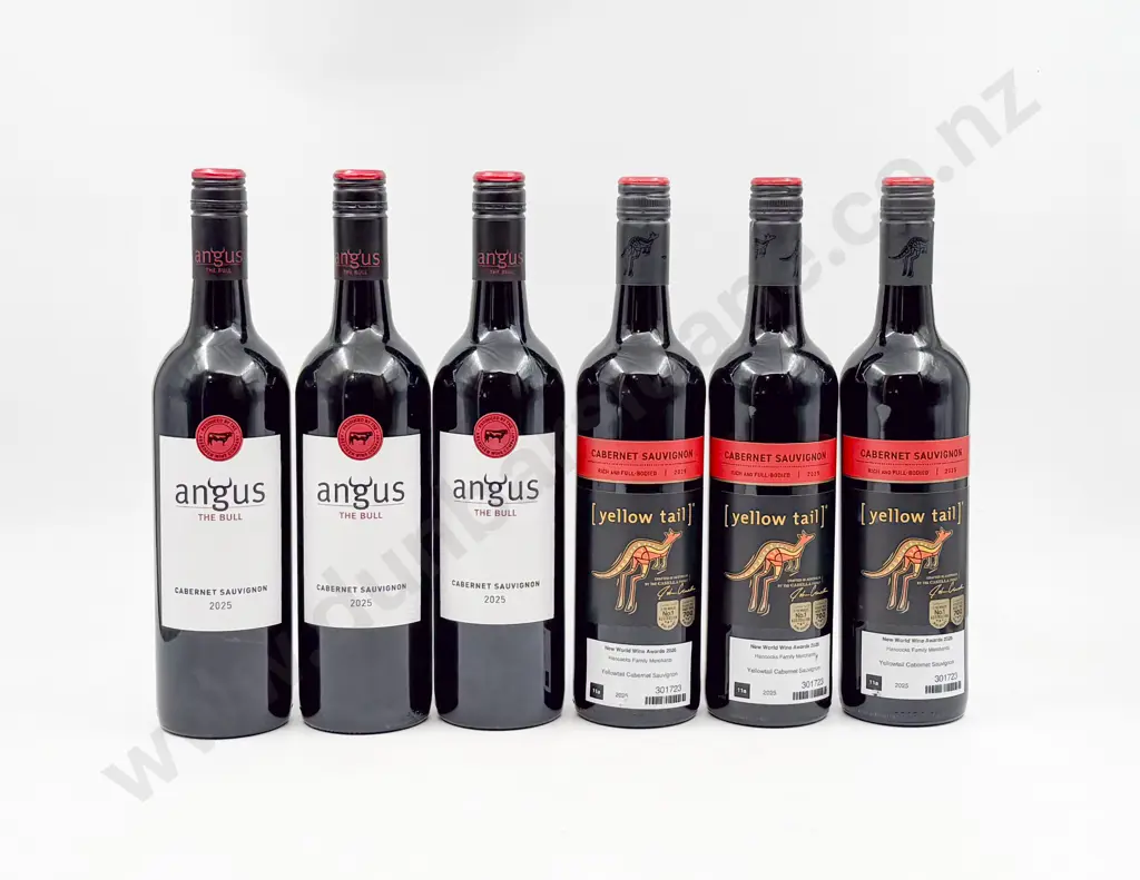 Six Assorted Australian Cabernet Sauvignon Image 1++