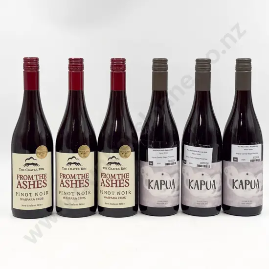 Six NZ Pinot Noir