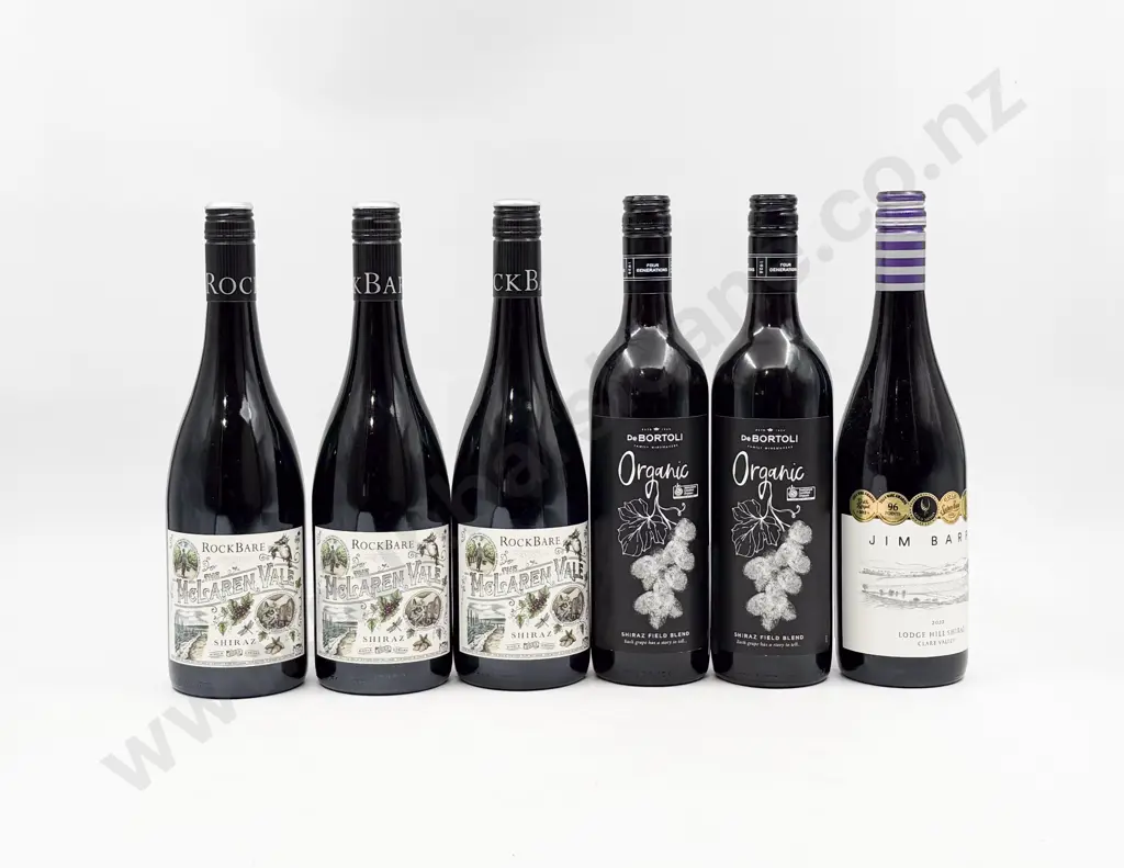 Six Assorted Australian Shiraz Image 1++
