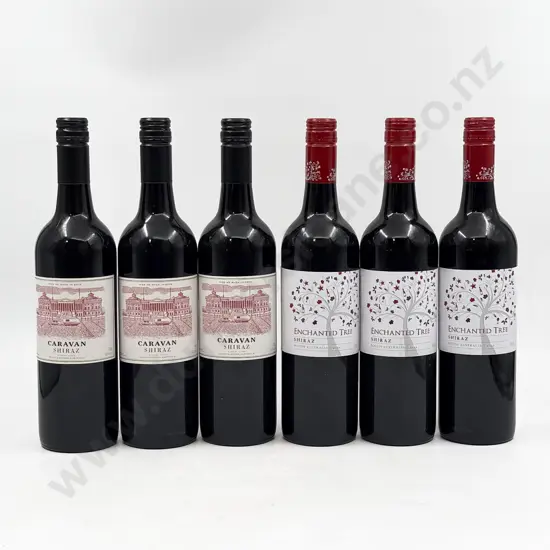 Six Assorted Australian Shiraz