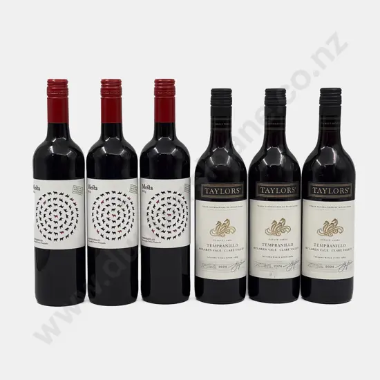 Six Assorted Australian Tempranillo