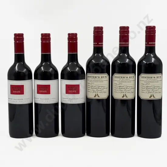 Six Australian Assorted Cabernet Sauvignon