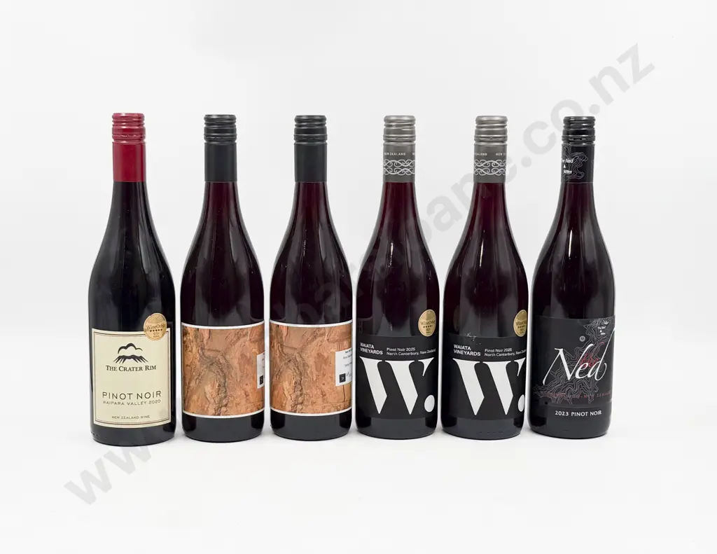 Six NZ Assorted Pinot Noir Image 1++