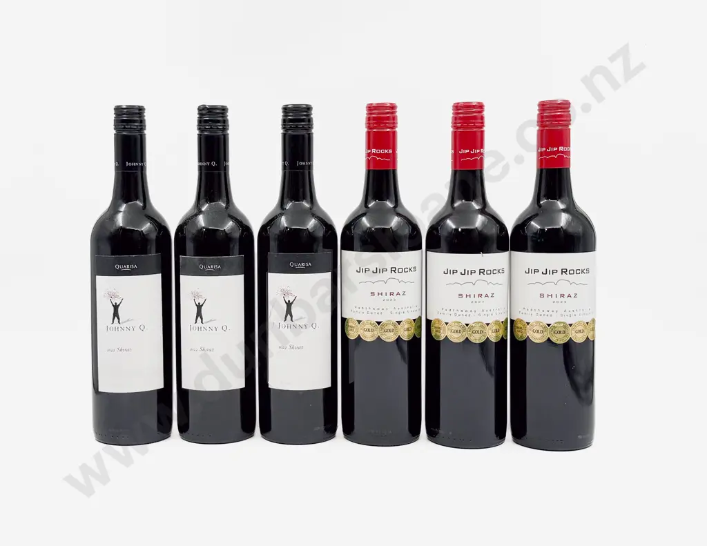 Six Australian Assorted Shiraz Image 1++