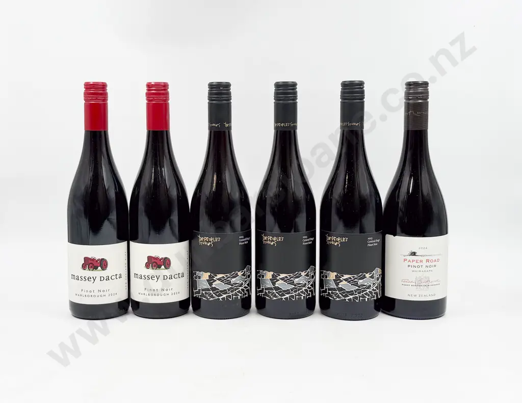 Six NZ Assorted Pinot Noir Image 1++