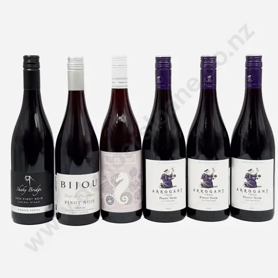 Four French Pinot Noir & Two Assorted Reds