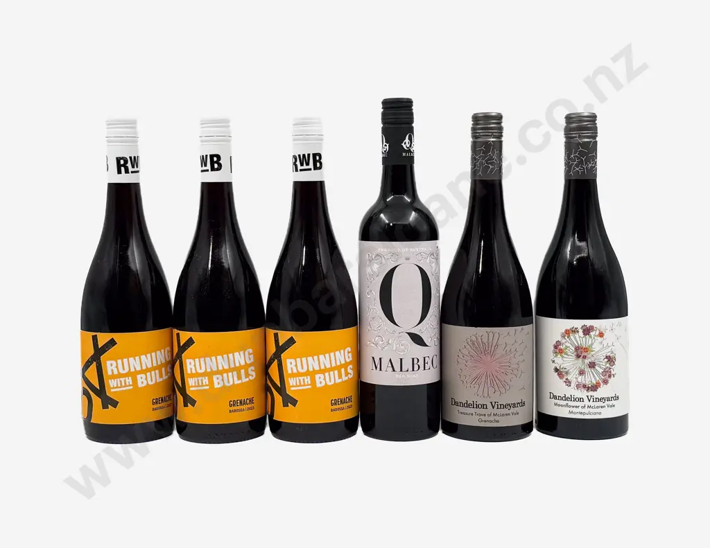 Six Australian Assorted Reds Image 1++