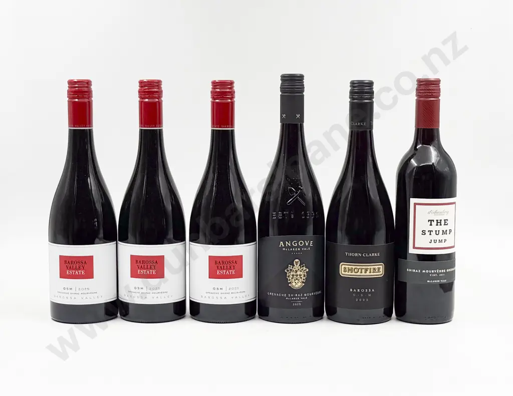 Six Australian Assorted Shiraz Image 1++