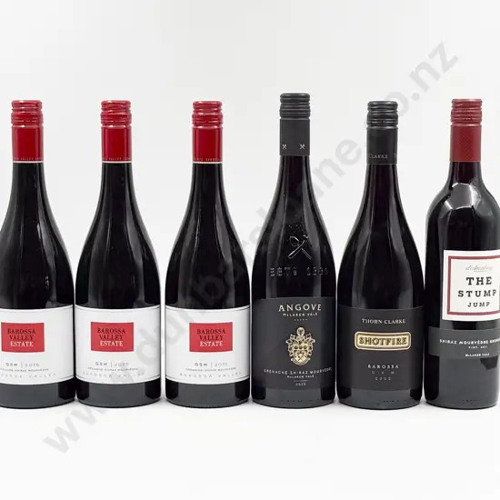 Six Australian Assorted Shiraz