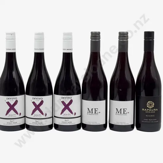 Six NZ Assorted Pinot Noir