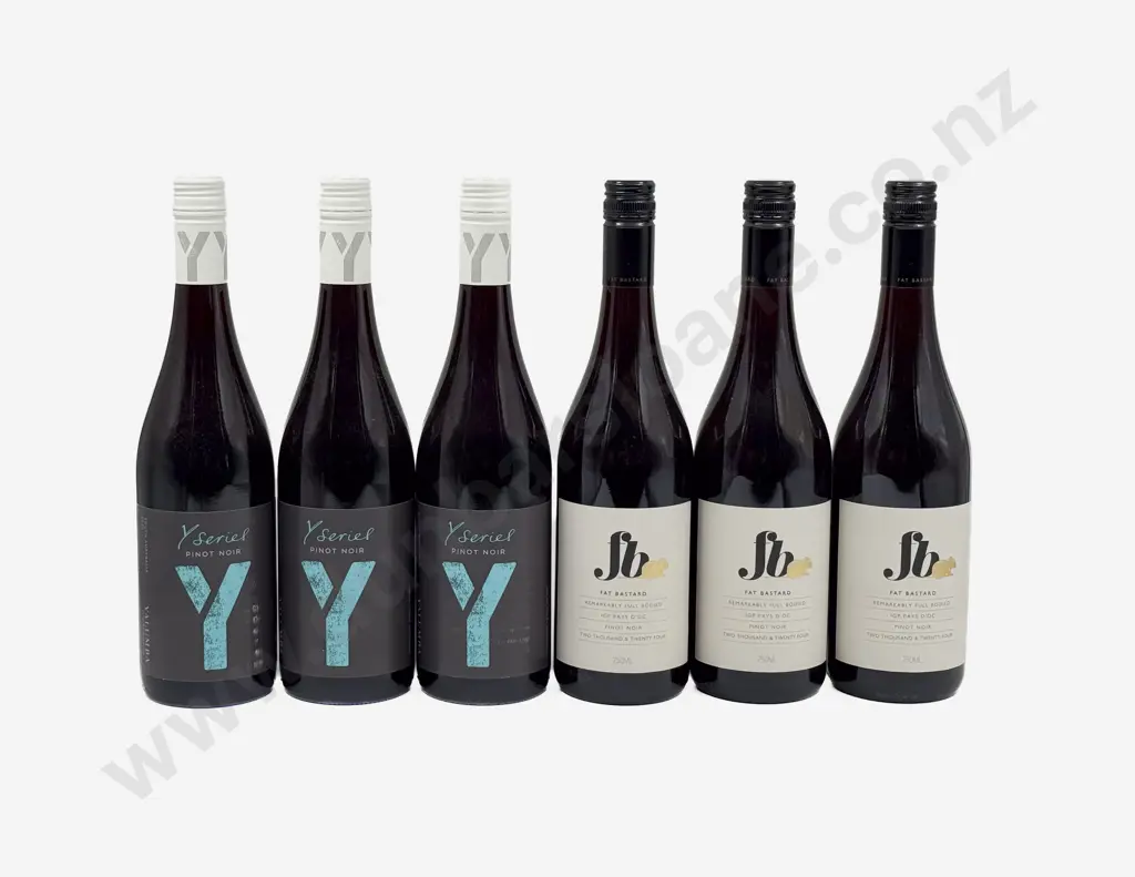 Three French Pinot Noir & Three Australian Pinot Noir Image 1++