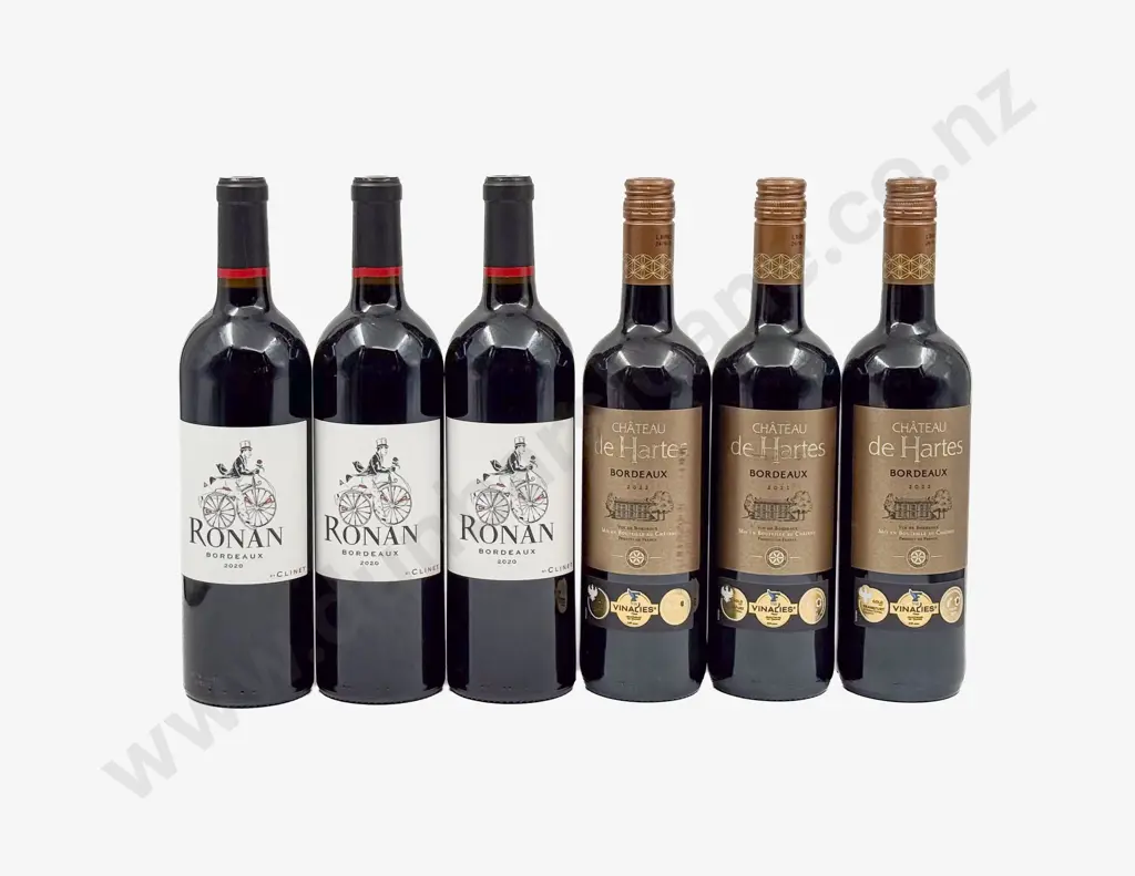 Six French Bordeaux Reds Image 1++