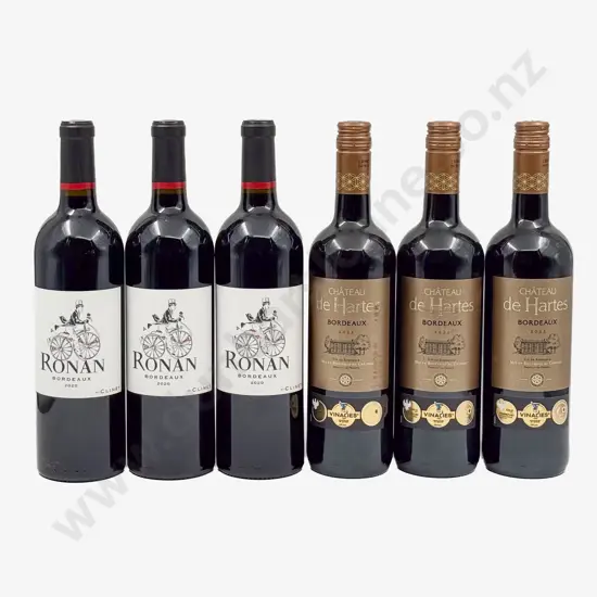 Six French Bordeaux Reds