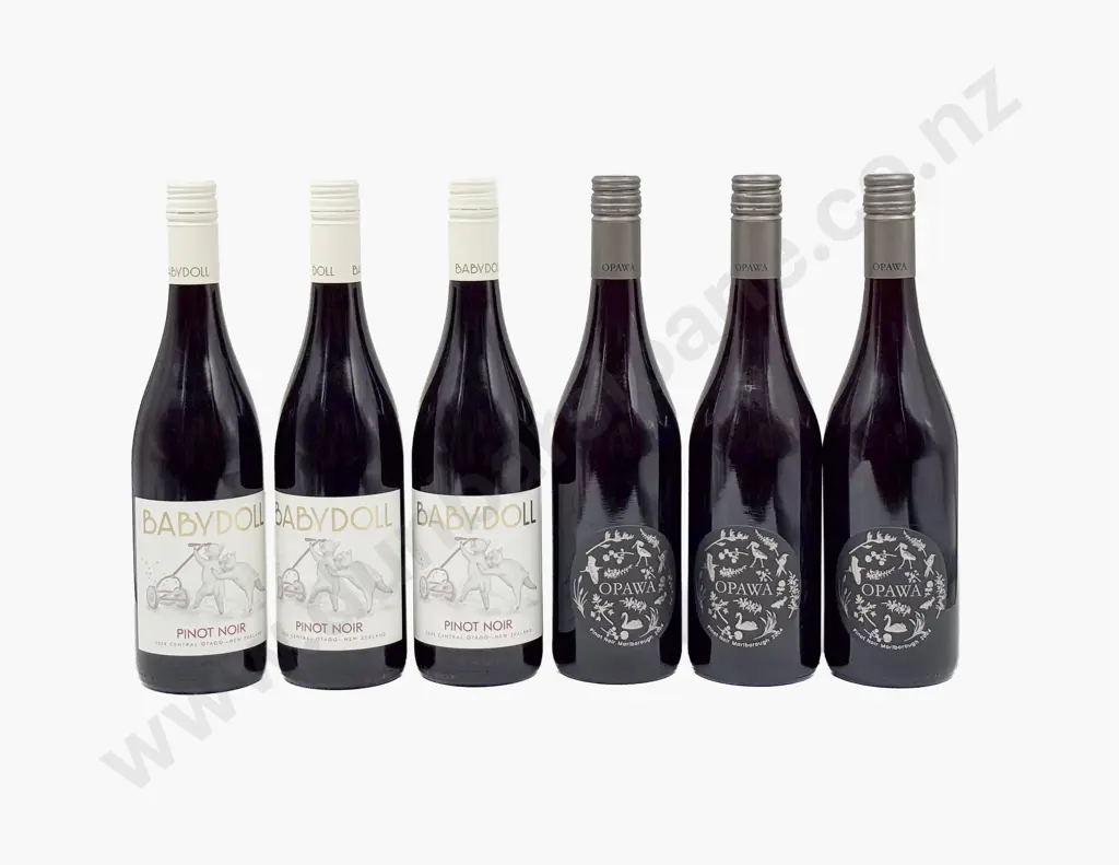 Six NZ Assorted Pinot Noir Image 1++