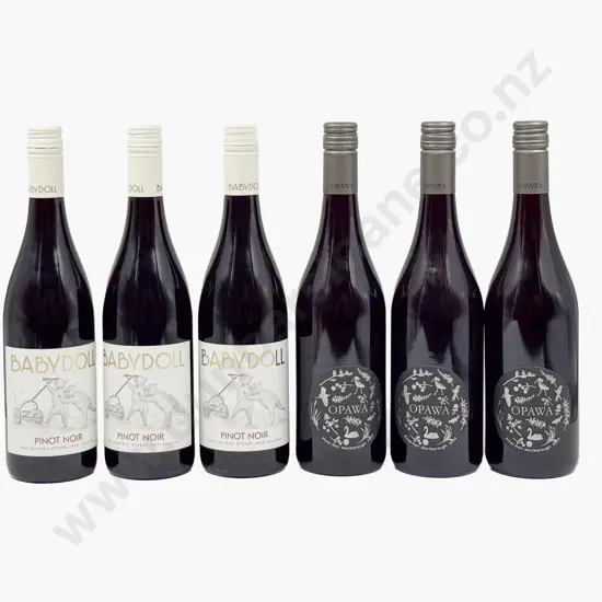Six NZ Assorted Pinot Noir