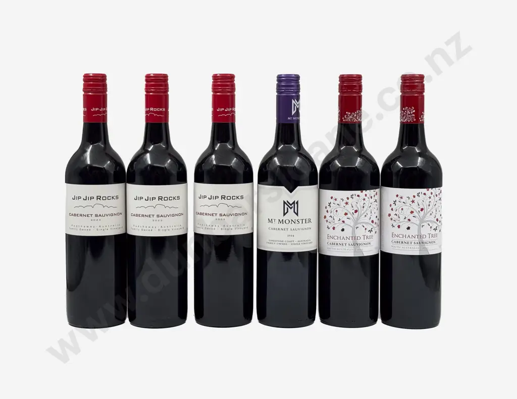 Six Australian Assorted Cabernet Sauvignon Image 1++