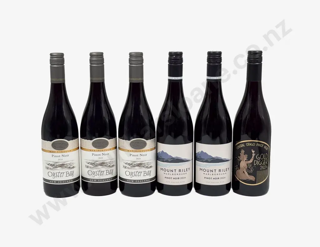 Six NZ Assorted Pinot Noir Image 1++