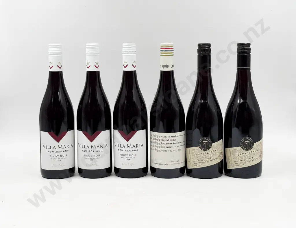 Six NZ Pinot Noir Image 1++