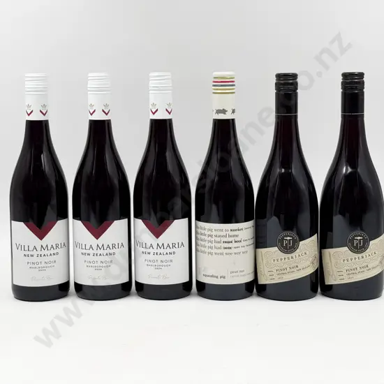 Six NZ Pinot Noir
