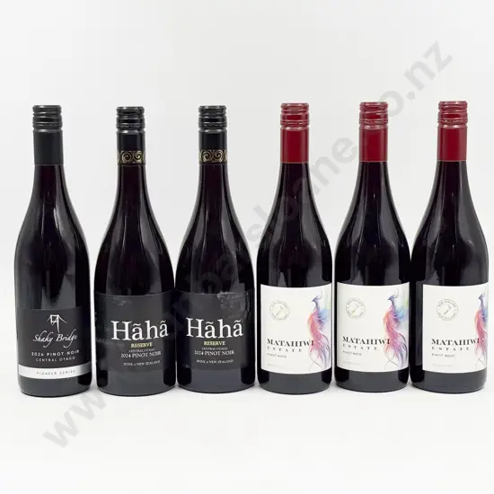 Six NZ Pinot Noir