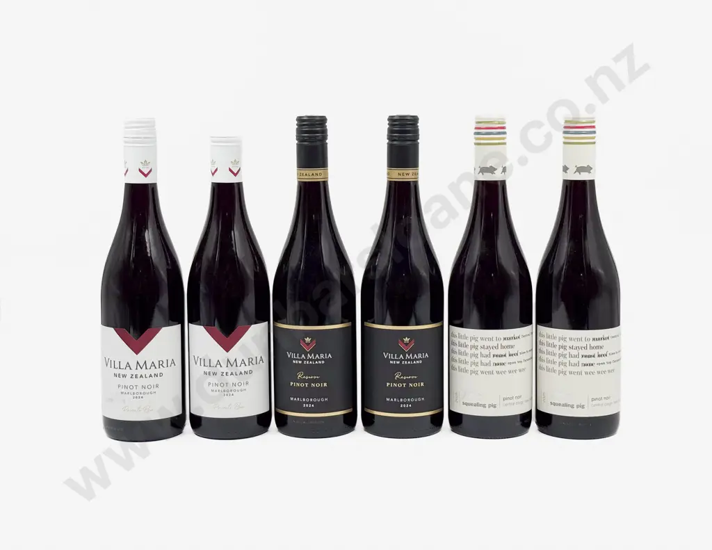 Six NZ Assorted Pinot Noir Image 1++
