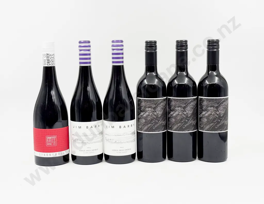Six Australian Assorted Shiraz Image 1++
