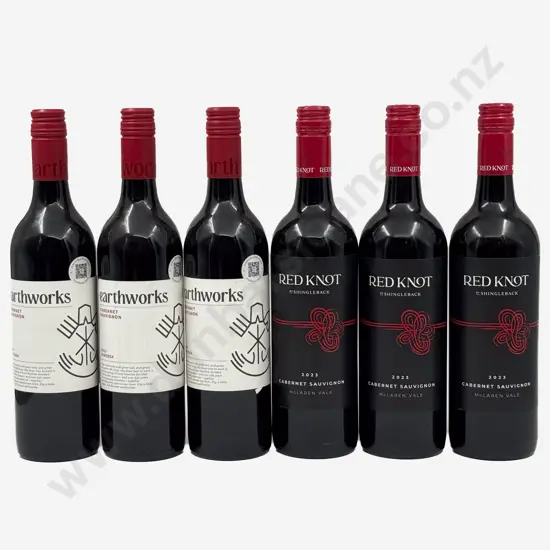 Six Australian Assorted Cabernet Sauvignon