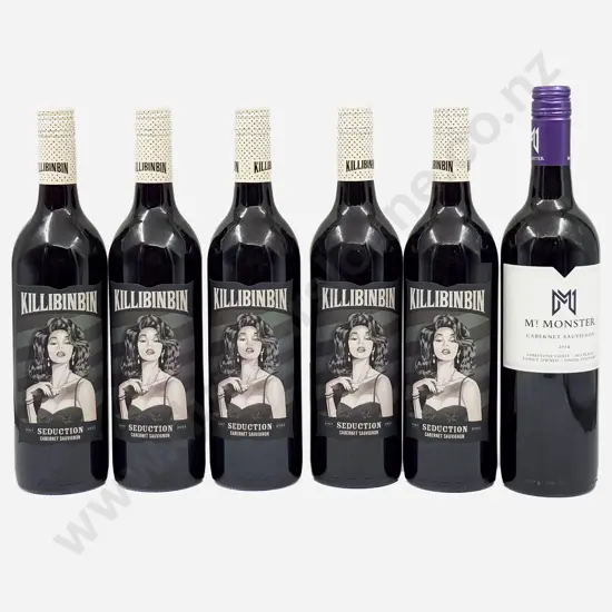 Six Australian Assorted Cabernet Sauvignon