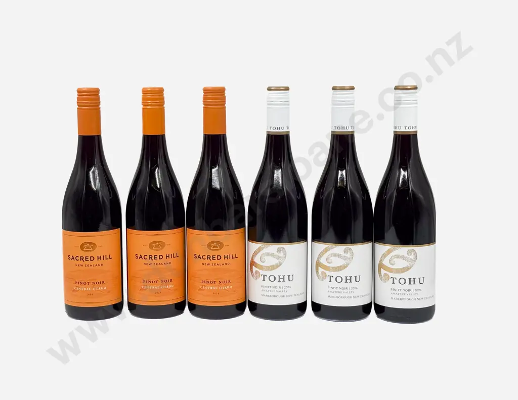 Six NZ Pinot Noir Image 1++