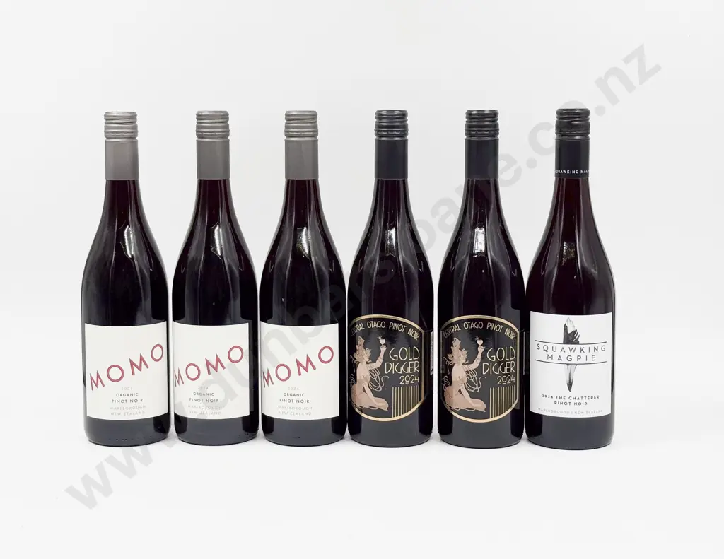 Six NZ Assorted Pinot Noir Image 1++