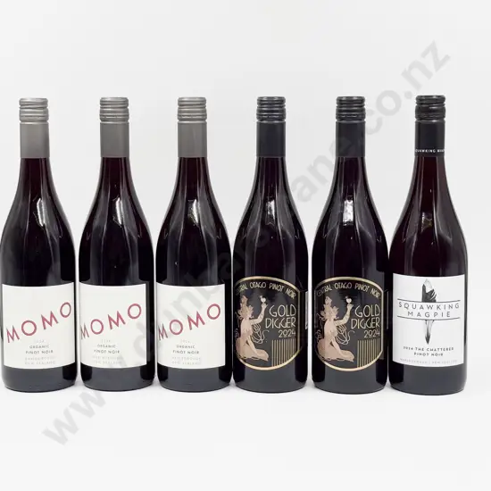 Six NZ Assorted Pinot Noir