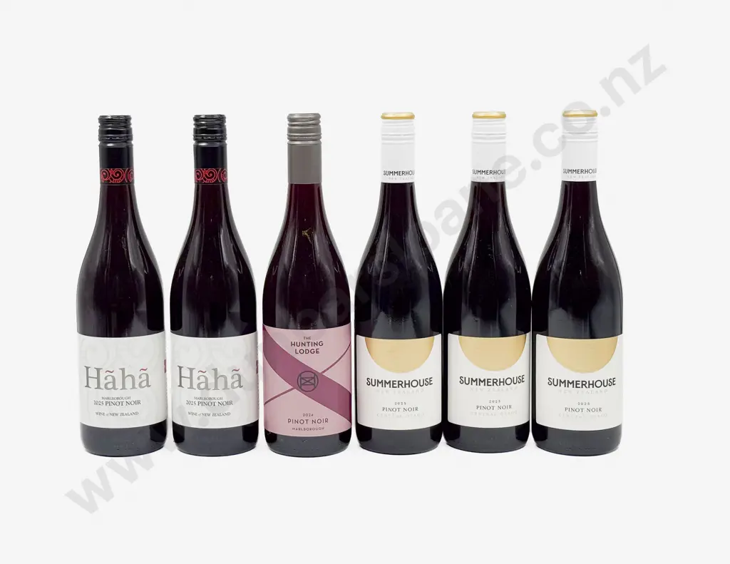 Six NZ Assorted Pinot Noir Image 1++