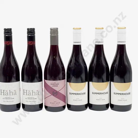 Six NZ Assorted Pinot Noir