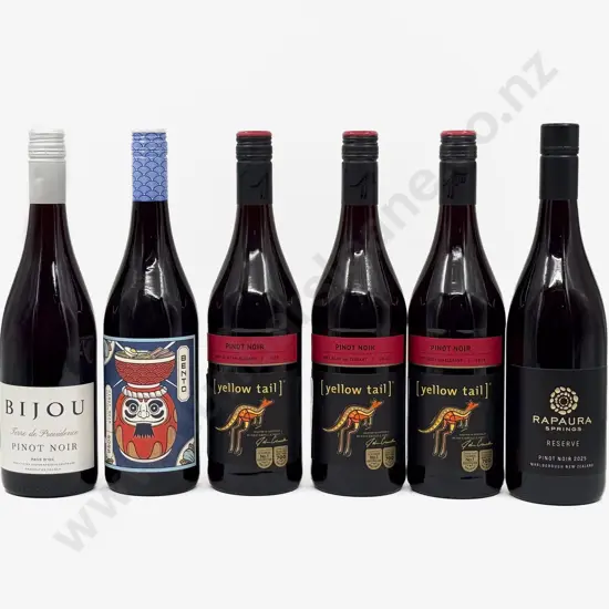Four Australian Pinot Noir & One NZ Pinot Noir & One French Pinot Noir