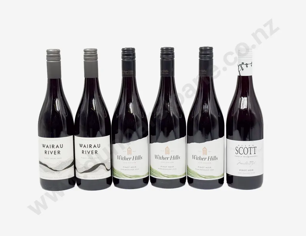 Six NZ Assorted Pinot Noir Image 1++