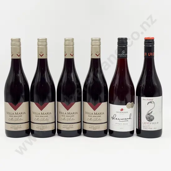 Six NZ Assorted Pinot Noir