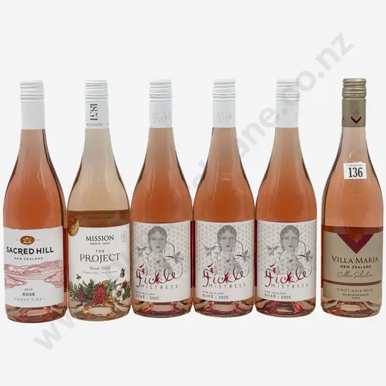 Six NZ Assorted Rose