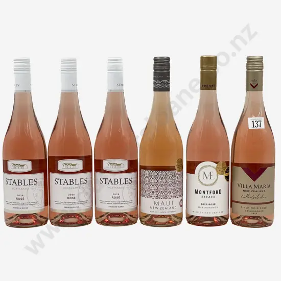 Six NZ Assorted Rose