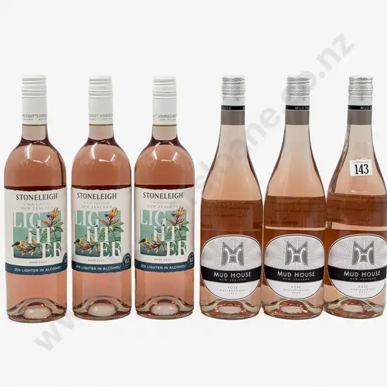 Three NZ Rose & Three NZ Low Alcohol Rose